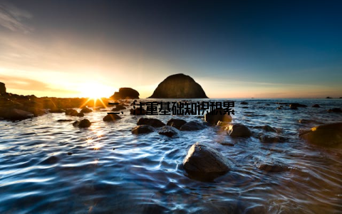 二、注重基础知识积累