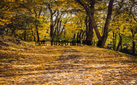 当然, 科技的力量也不容小觑